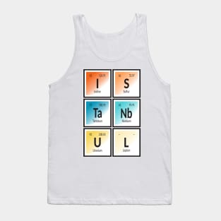 Istanbul City | Periodic Table Tank Top